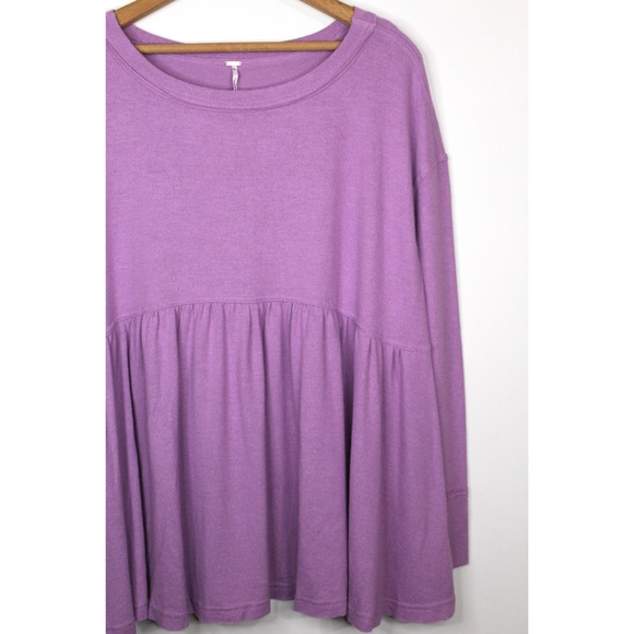 Free People Forever Your Girl Babydoll Tee - Picture 7 of 12